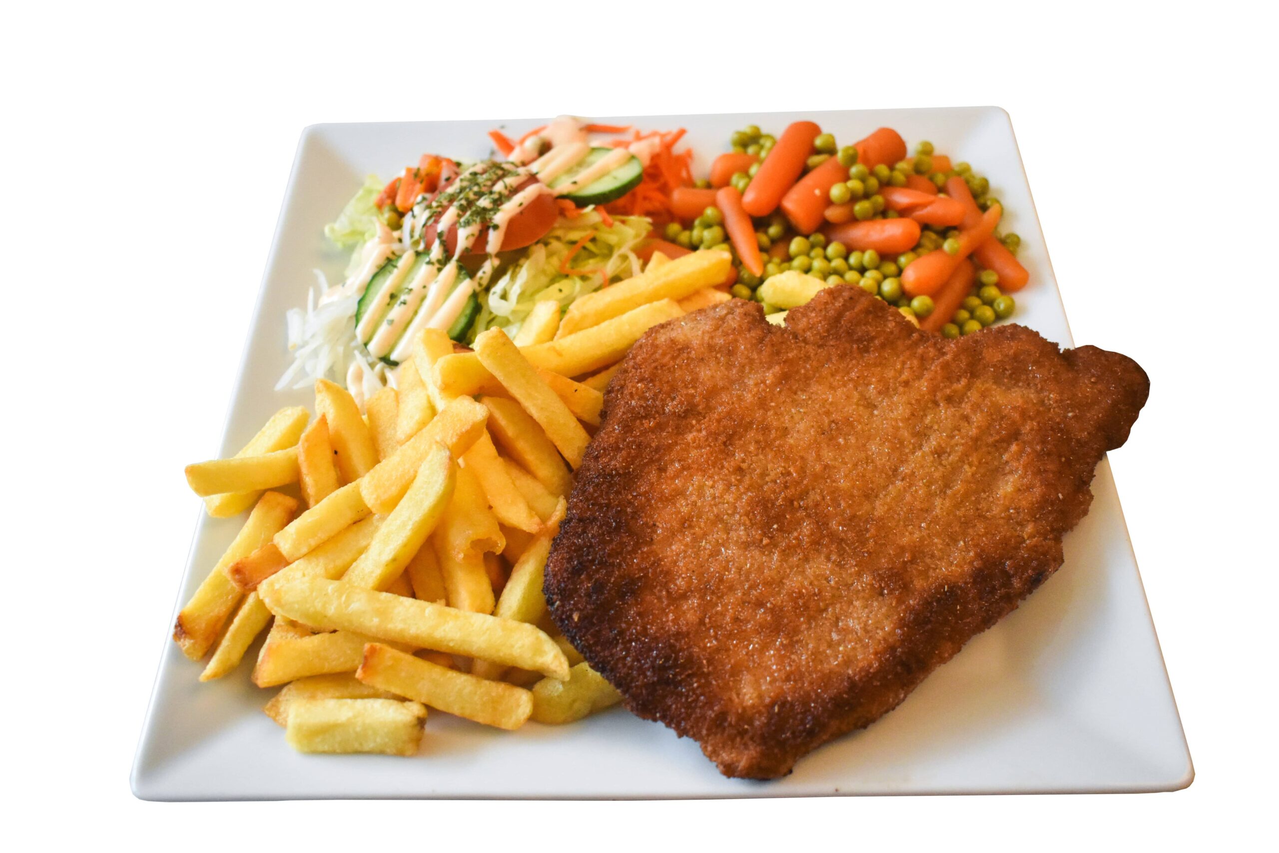Schnitzel schotel